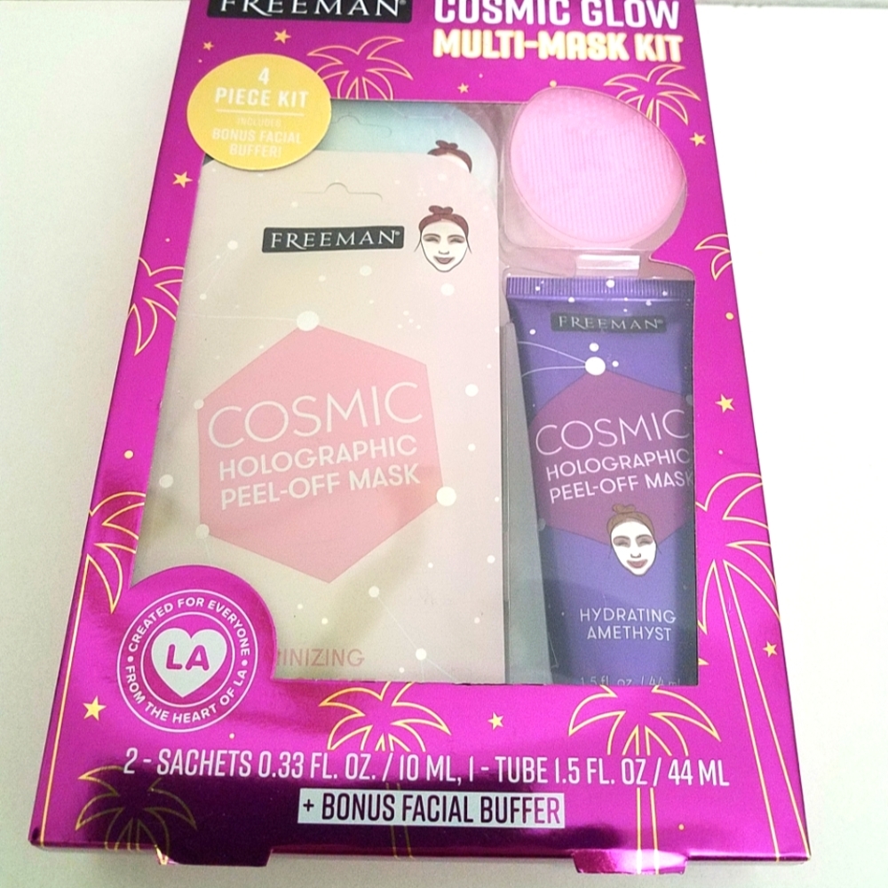 Today ONLY! $10 Freeman Cosmic Glow Multi-Mask Kit